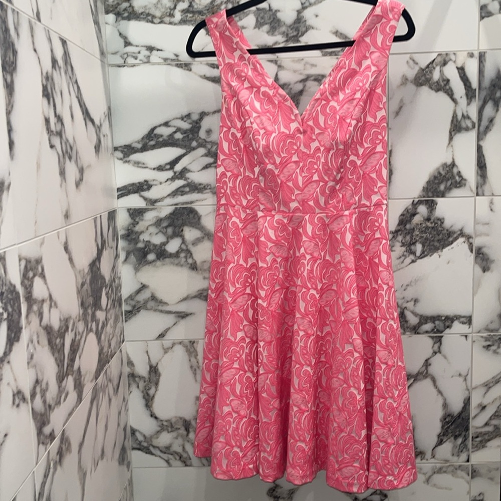 Anthropologie Maeve Claribel Dress in Pink
